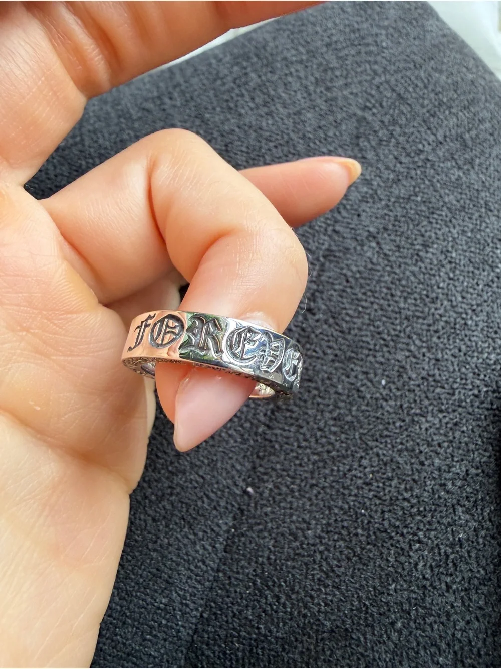 Chrome hearts forever ring